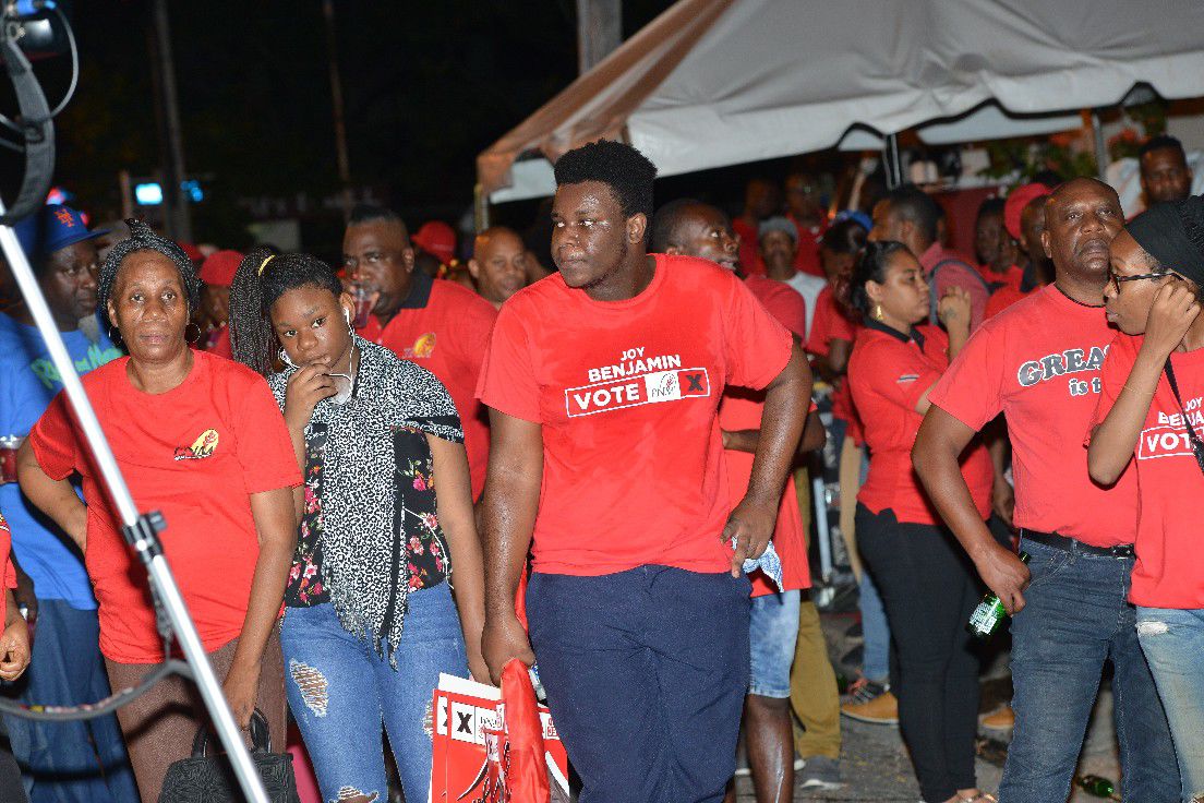 PNM supporters in a subdued mood